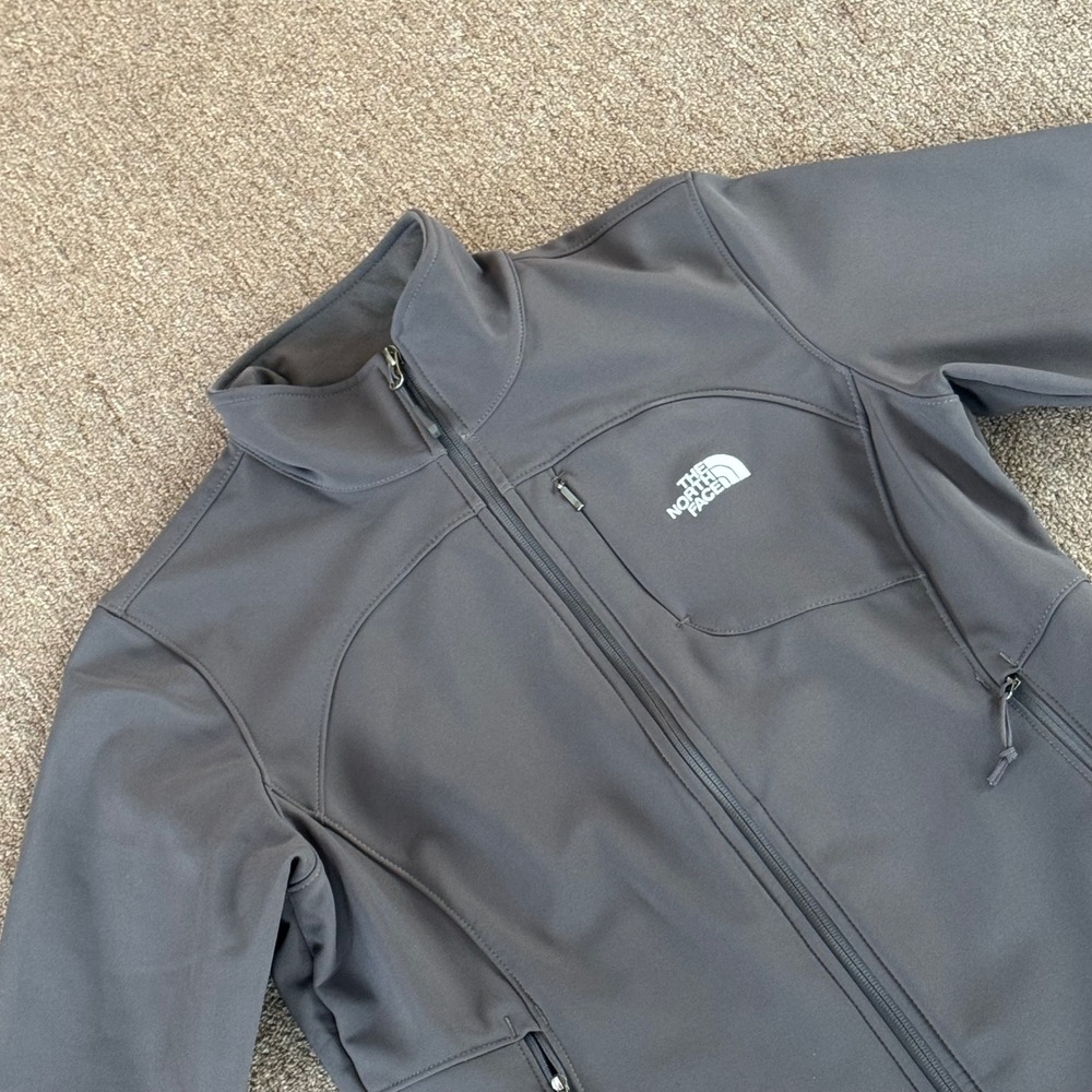 The North Face Womens Apex Bionic 2 Softshell Jacket Gray Windproof A3JPR044 F19